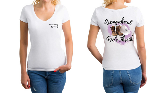 Triple Threat"  T-shirt