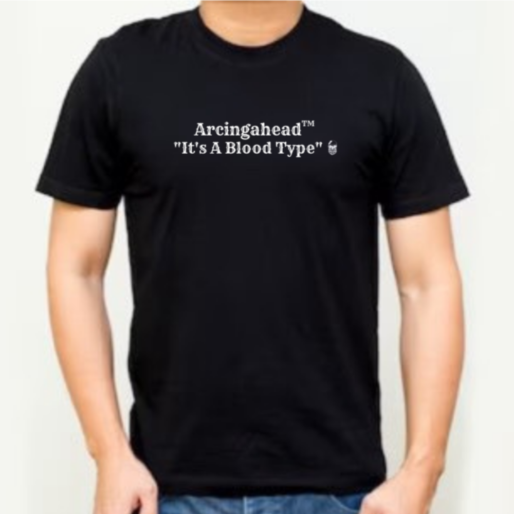 "Its A Blood Type" Unisex Black Shirt