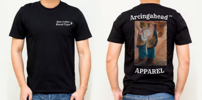 horse ferrier mens black tee shirt 