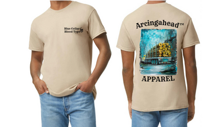 mens sand logger tee shirt 