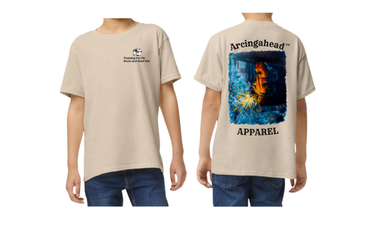 Kid's Unisex "male" Welder t-shirt