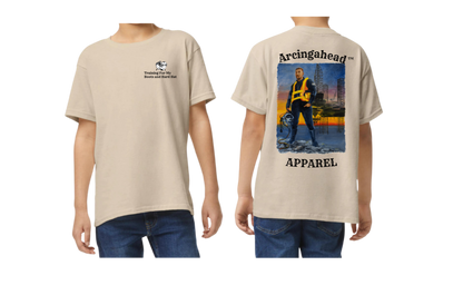Kid's unisex offshore oil rig T-shirt