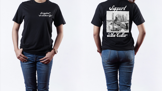 Drilling & Blasting T-shirt (cursive)