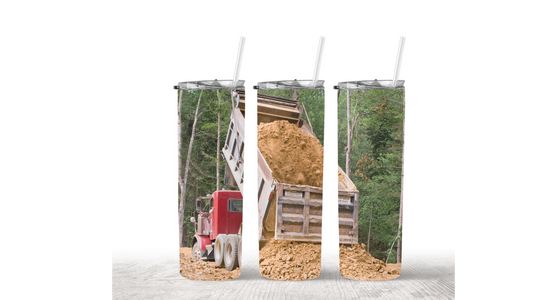 Dump truck 20oz Tumbler