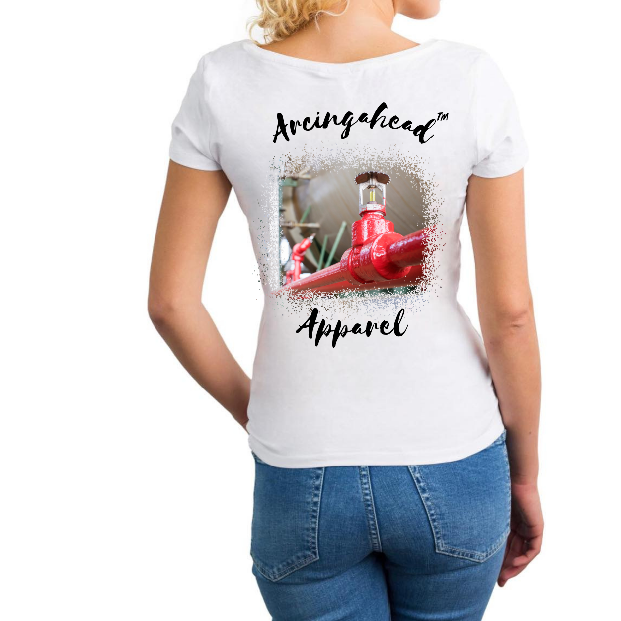 Fire Suppression "babe" t-shirt