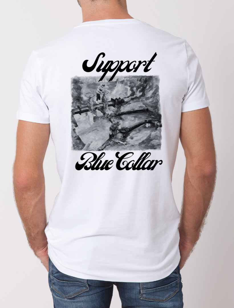 Pipefitter T-shirt (cursive)