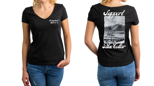 Pipeline "babe" T-shirt (cursive)