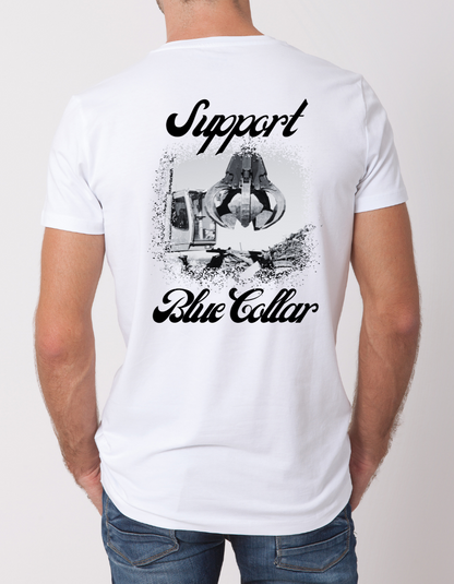Scrap Metal Worker T-shirt (cursive)