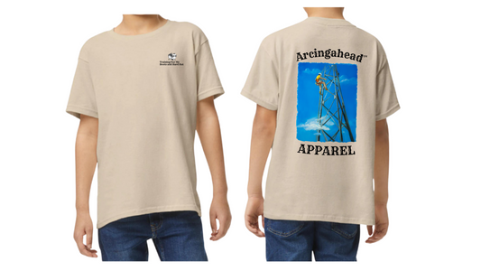 Kid's unisex tower climber t-shirt
