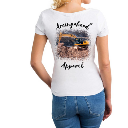 Trackhoe "babe" T-shirt