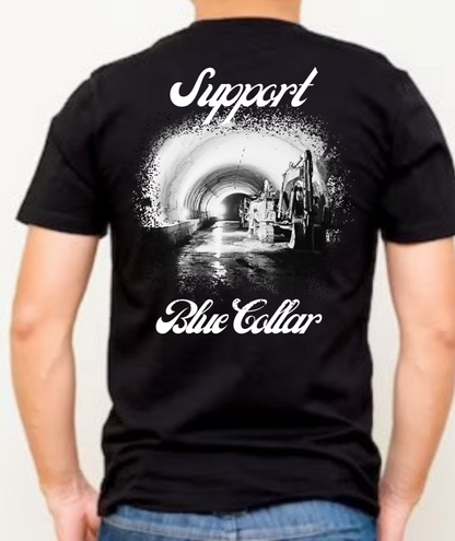 Tunnel Worker T-shirt (cursive)