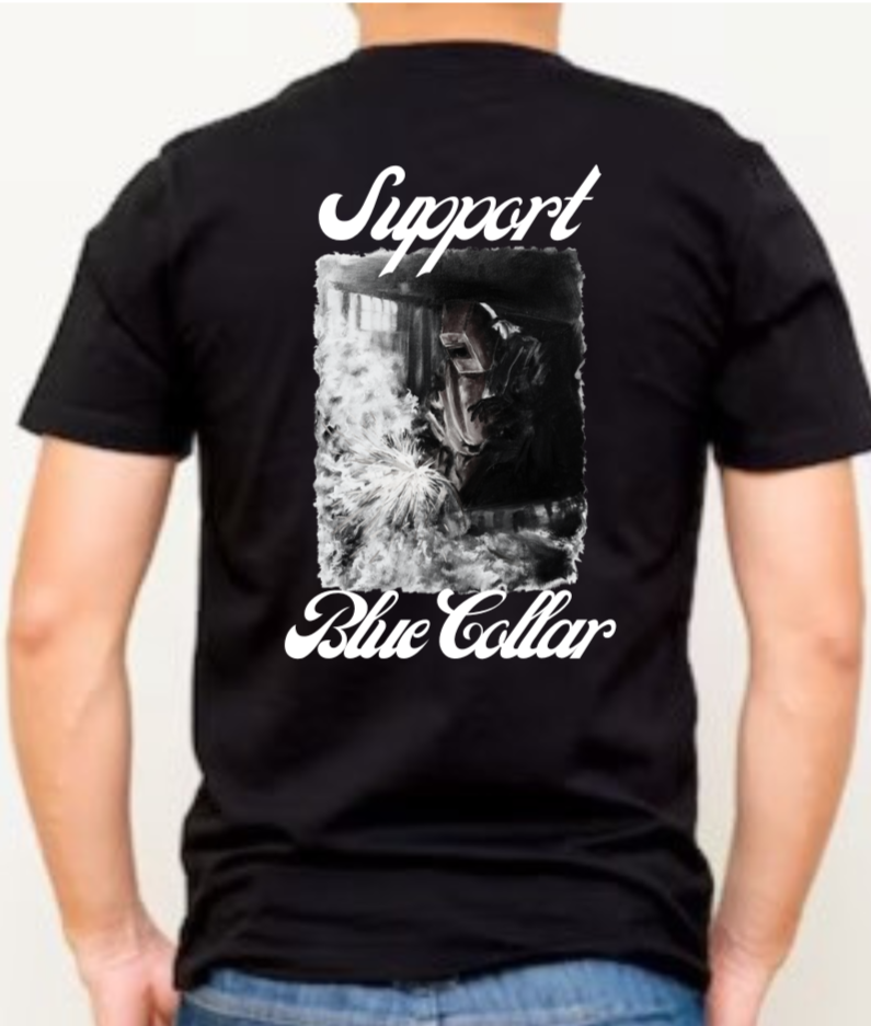 Welder T-shirt (cursive)