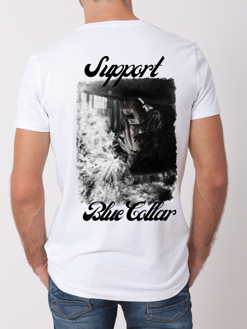 Welder T-shirt (cursive)