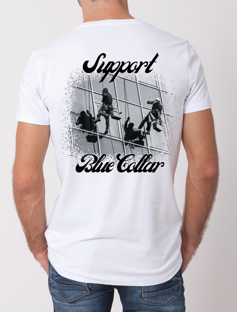 Window Cleaner T-shirt (cursive)